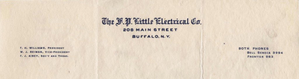The F.P. Little Elctrical Company, Buffalo (NY)